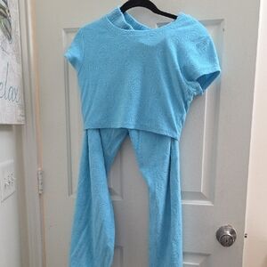 Aerie Light Blue Lounge Set